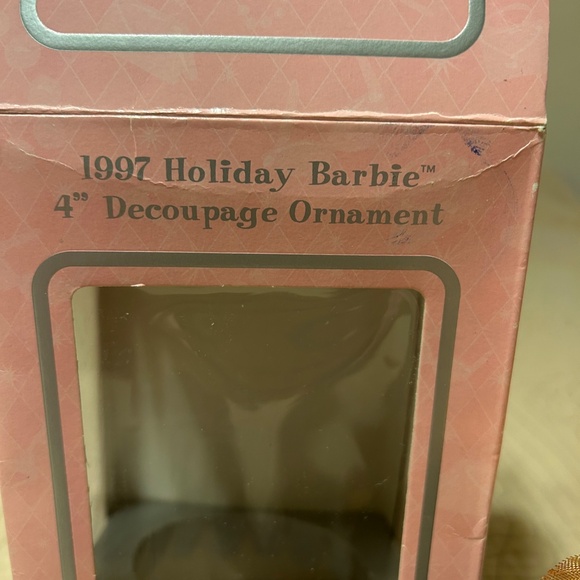 Vintage Barbie 1997 Decoupage Holiday Ornament - Picture 6 of 7